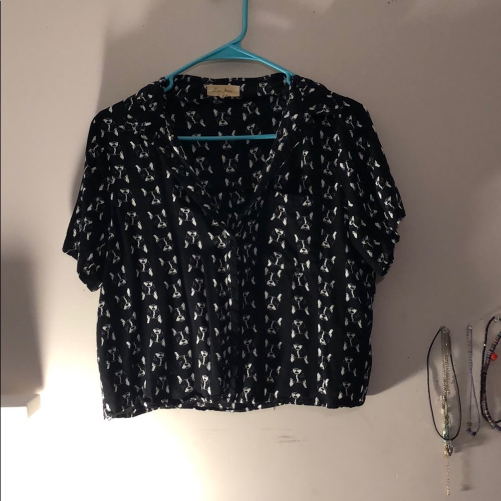 cropped shirt